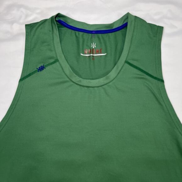 Rhone Swift Tank Top Men’s Size XL Green Activewear Gym Performance Run Workout - Picture 2 of 11